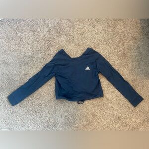 Adidas crop sweatshirt